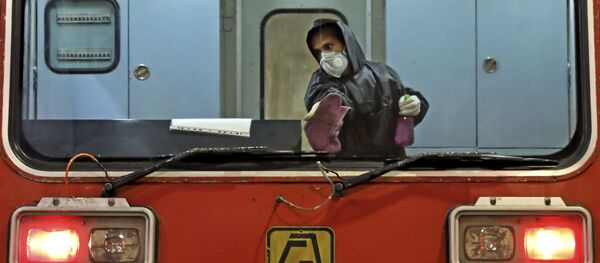 انتشار فيروس كورونا في مدينة طهران، إيران فبراير 2020 - سبوتنيك عربي