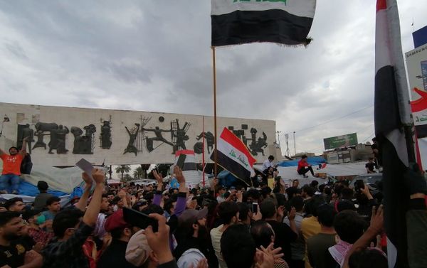 تظاهرات في العراق، الأحد الأول من مارس/آذار 2020 - سبوتنيك عربي