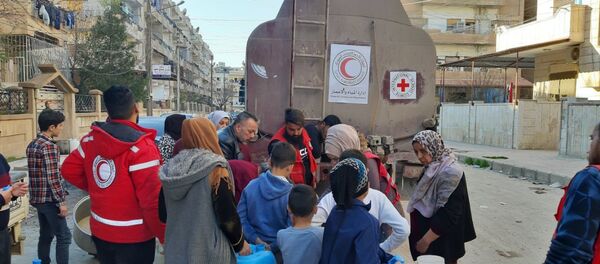 لليوم التاسع...مليون سوري يناضلون ضد العطش جراء قيام التركي والتركمانية بقطعها - سبوتنيك عربي