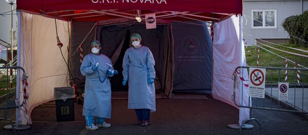 انتشار فيروس كورونا - نوفارا، إيطاليا 11 مارس 2020 - سبوتنيك عربي