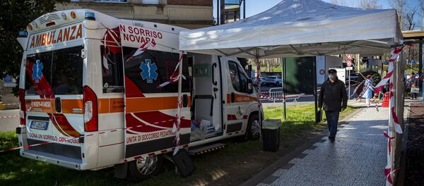 انتشار فيروس كورونا - نوفارا، إيطاليا 11 مارس 2020 - سبوتنيك عربي