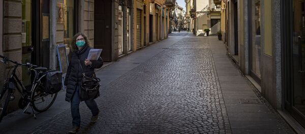 انتشار فيروس كورونا - نوفارا، إيطاليا 11 مارس 2020 - سبوتنيك عربي