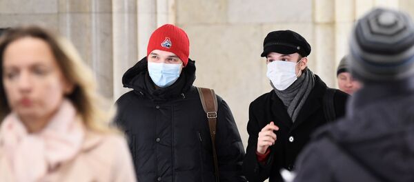 انتشار فيروس كورونا - مترو موسكو، روسيا 13 مارس 2020 - سبوتنيك عربي