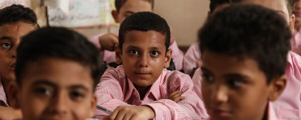 تلاميذ وطلاب مدرسة في مصر تلاميذ وطلاب مدرسة في مصر - سبوتنيك عربي