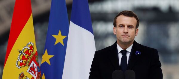 الرئيس الفرنسي إيمانويل ماكرون - سبوتنيك عربي