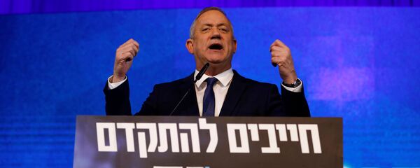 رئيس الوزراء الإسرائيلي الجديد  بيني غانتس - سبوتنيك عربي