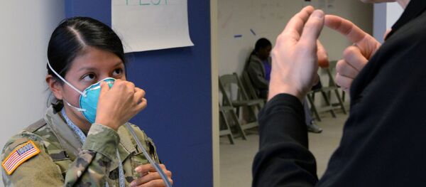 جهود مكافحة فيروس كورونا المستجد في الجيش الأمريكي - سبوتنيك عربي