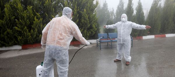 مكافحة كورونا في فلسطين - سبوتنيك عربي