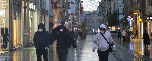  انتشار فيروس كورونا في تركيا - الاجراءات الاحترازية ضد انتشار الفيروس في اسطنبول، ١٨ مارس ٢٠٢٠ - سبوتنيك عربي