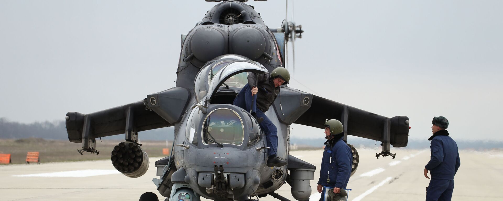 الجيش الروسي - مروحية مي- 35ام، المناورات التكتيكية في كراسنودارسكي كراي، روسيا 24 مارس 2020 - سبوتنيك عربي, 1920, 12.12.2021