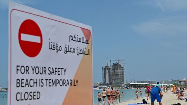 غلق الشواطئ في الإمارات بسبب كورونا  - سبوتنيك عربي