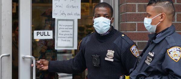 الحجر الصحي في نيويورك، انتشار فيروس كورونا في الولايات المتحدة، مارس 2020  - سبوتنيك عربي