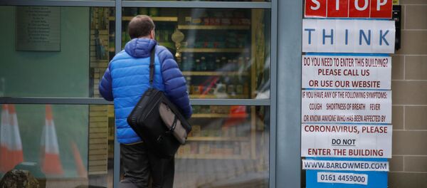 الحجر الصحي في مانشستر، انتشار فيروس كورونا في بريطانيا، مارس 2020  - سبوتنيك عربي