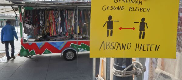 الحجر الصحي في برلين، انتشار فيروس كورونا في ألمانيا، مارس 2020  - سبوتنيك عربي