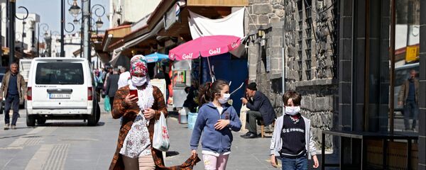  انتشار فيروس كورونا في ديار بكر، تركيا، مارس 2020 - سبوتنيك عربي