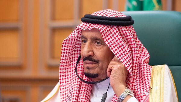  قمة مجموعة العشرين (G20) - الملك السعودي سلمان بن عبد العزيز، 26 مارس  2020 - سبوتنيك عربي