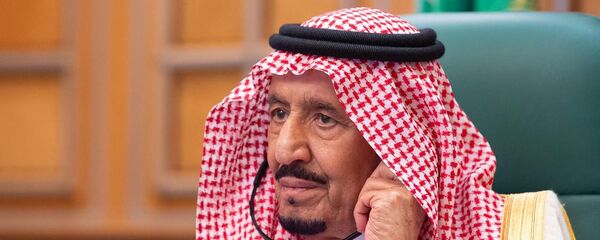  قمة مجموعة العشرين (G20) - الملك السعودي سلمان بن عبد العزيز، 26 مارس  2020 - سبوتنيك عربي