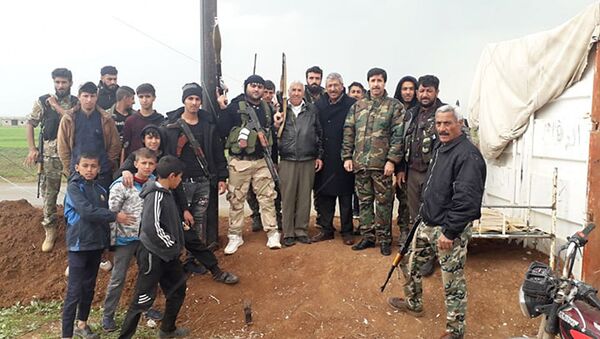 شباب حامو بريف الحسكة يجددون تصديهم لرتل أمريكي حاول دخول قريتهم شباب حامو بريف الحسكة يجددون تصديهم لرتل أمريكي حاول دخول قريتهم - سبوتنيك عربي