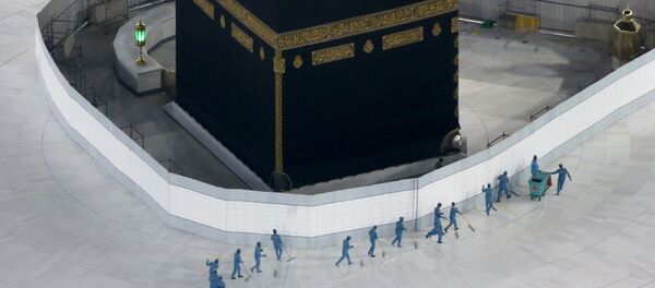 عمليات التعقيم والتطهير في السعودية، 6 مارس 2020 - سبوتنيك عربي