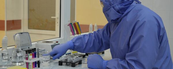 مختبر علمي تابع لأكاديمية قوات الحماية من الإشعاع الكيميائي والبيولوجي التابعة للقوات المسلحة الروسية - سبوتنيك عربي