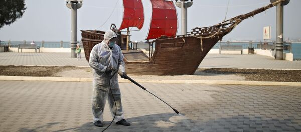 انتشار فيروس كورونا في روسيا -أنابا 1 أبريل 2020 انتشار فيروس كورونا في روسيا -أنابا 1 أبريل 2020 - سبوتنيك عربي