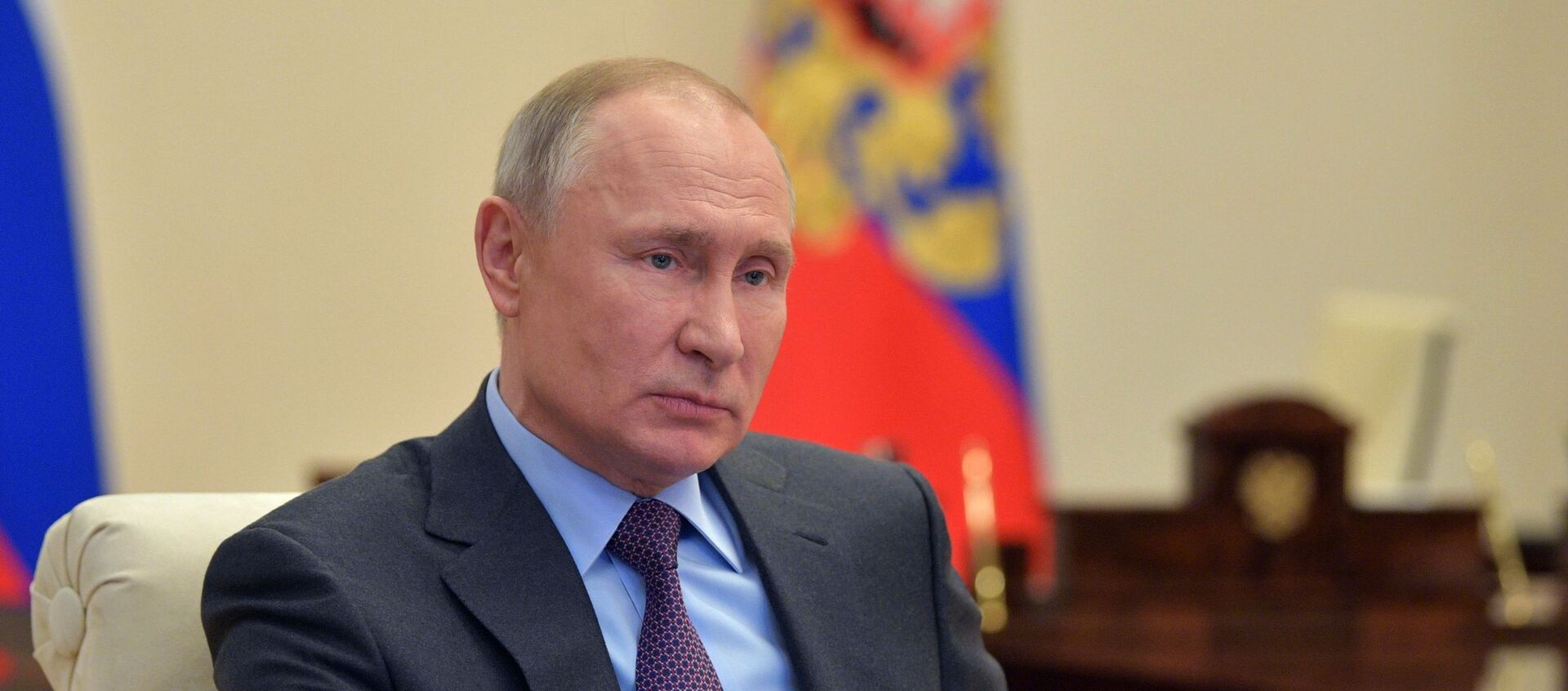 الرئيس الروسي فلاديمير بوتين  - سبوتنيك عربي, 1920, 03.04.2020