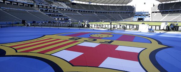 شعار نادي برشلونة - سبوتنيك عربي