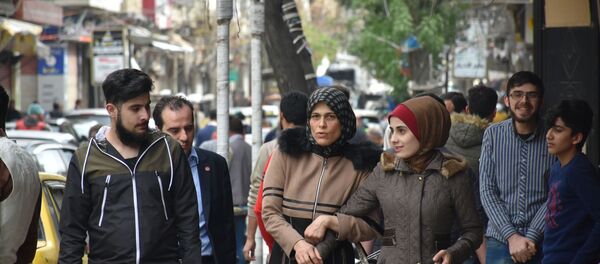 الحلبيون في زمن كورونا، حلب، سوريا - سبوتنيك عربي