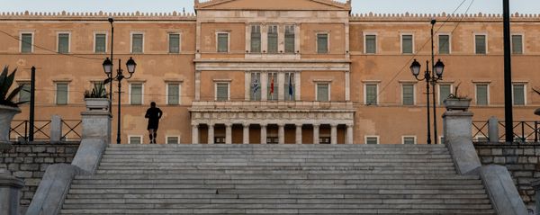 الوضع في منطقة أثينا، على خلفية تفشي كورونا في اليونان، 10 أبريل 2020 الوضع في منطقة أثينا، على خلفية تفشي كورونا في اليونان، 10 أبريل 2020 - سبوتنيك عربي