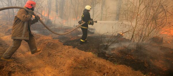 حريق في تشرنوبل - سبوتنيك عربي