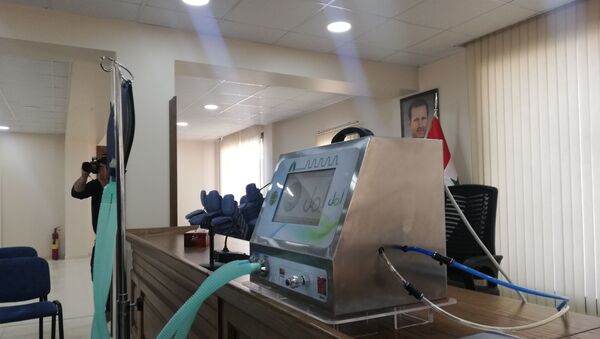 جهاز تنفس اصطناعي سوري - سبوتنيك عربي