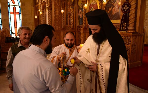 احتفالات حلب بعيد الفصح الشرقي - سبوتنيك عربي