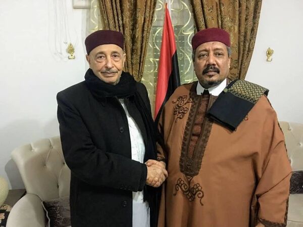 الشيخ السنوسي: كل القبائل الليبية تساند الجيش الليبي بقيادة المشير خليفة حفتر - سبوتنيك عربي