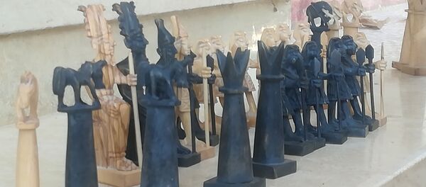 نحات فرعوني يروي قصته مع العاج و سن الفيل ويحذر من اندثار تلك الحرف - سبوتنيك عربي