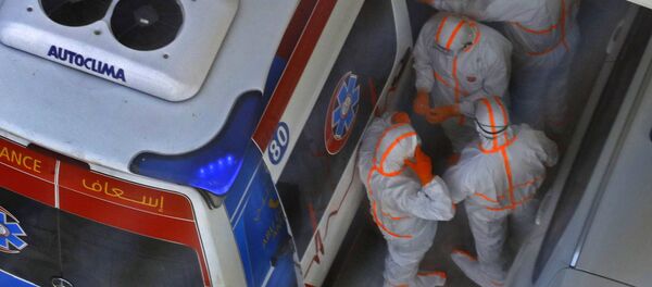 الأطباء في مواجهة أزمة كورونا في الإمارات العربية المتحدة 28 فبراير 2020 - سبوتنيك عربي