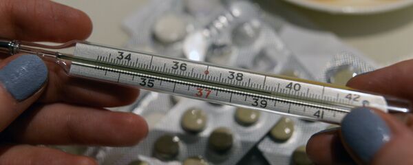 أدوية وميزان لقياس درجة الحرارة أدوية وميزان لقياس درجة الحرارة - سبوتنيك عربي