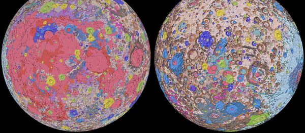 خريطة مفصلة شاملة لسطح القمر - سبوتنيك عربي