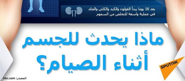 ماذا يحدث للجسم أثناء الصيام - سبوتنيك عربي