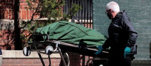 شخص متوفي في الولايات المتحدة بعد تفشي جئحة كورونا في البلاد - سبوتنيك عربي