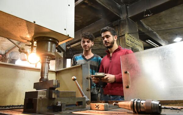 الصناعات السورية في حلب الصناعات السورية في حلب - سبوتنيك عربي