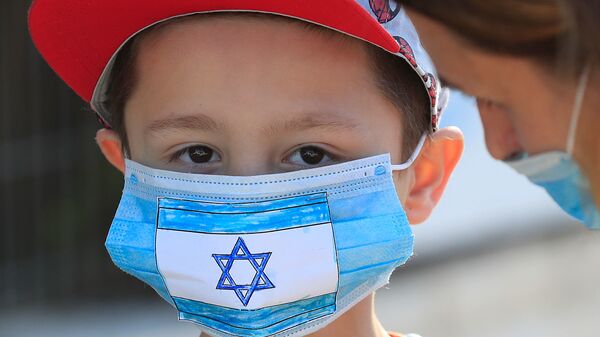  التباعد الاجتماعي بسبب انتشار الفيروس كورونا - ضواحي القدس، إسرائيل، 3 مايو 2020 - سبوتنيك عربي