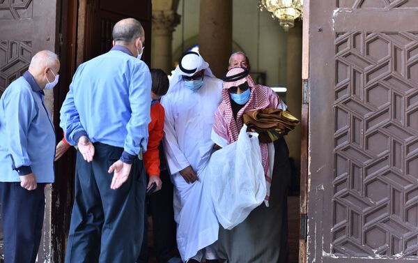 بعد إغلاقه شهرين.. أول صلاة جمعة في المسجد الأموي بدمشق - سبوتنيك عربي