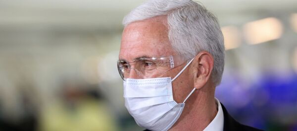 نائب الرئيس الأمريكي مايك بنس يخضع للعزل بعد إصابة أحد مساعديه بكورونا نائب الرئيس الأمريكي مايك بنس يخضع للعزل بعد إصابة أحد مساعديه بكورونا - سبوتنيك عربي