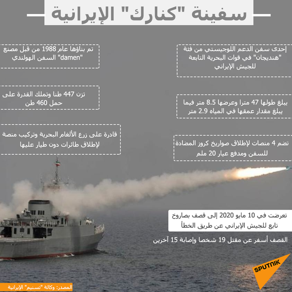 إيران تكشف دور البحرية الأمريكية في قصف بارجة كنارك وتنشر فيديو جديدا - سبوتنيك عربي