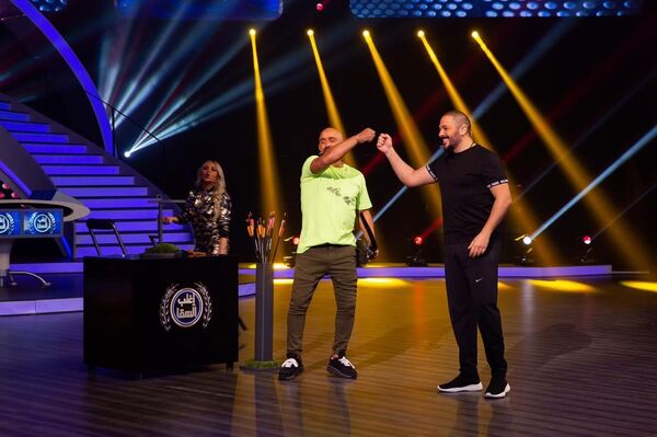 رامي عياش يتحدى إغلب السقا في حلقة الليلة... صور - سبوتنيك عربي