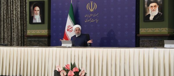  الرئيس الإيراني حسن روحاني، طهران، إيران 3 مايو 2020 - سبوتنيك عربي