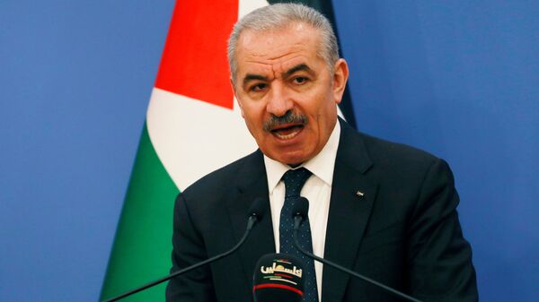 رئيس الوزراء، الحكومة الفلسطينية، محمد إشتية، فلسطين 11 مايو 2020 - سبوتنيك عربي