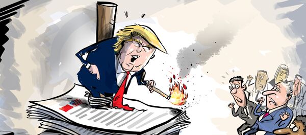 ترامب يهدد بقطع العلاقات مع الصين - سبوتنيك عربي