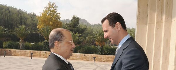 الرئيسين السوري واللبناني - سبوتنيك عربي