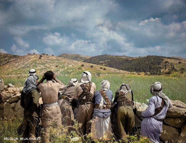 سلسلة من الصور الملونة التي التقطت أثناء أحداث النكبة عام 1948، حيث تظهر المعاناة المؤلمة التي عاشها الأطفال وآباؤهم في تلك المرحلة القاسية من تاريخ فلسطين سلسلة من الصور الملونة التي التقطت أثناء أحداث النكبة عام 1948، حيث تظهر المعاناة المؤلمة التي عاشها الأطفال وآباؤهم في تلك المرحلة القاسية من تاريخ فلسطين - سبوتنيك عربي